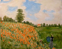 Monet Field of Poppies