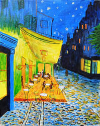 Van Gogh Cafe Terrace at Night